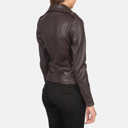 Flashback Chaqueta Biker de Cuero para Mujer – Vista alternativa del producto 5