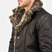 
Furlong Abrigo de Cuero Beige Abrigo de Cuero para Hombre – alternate product view 6