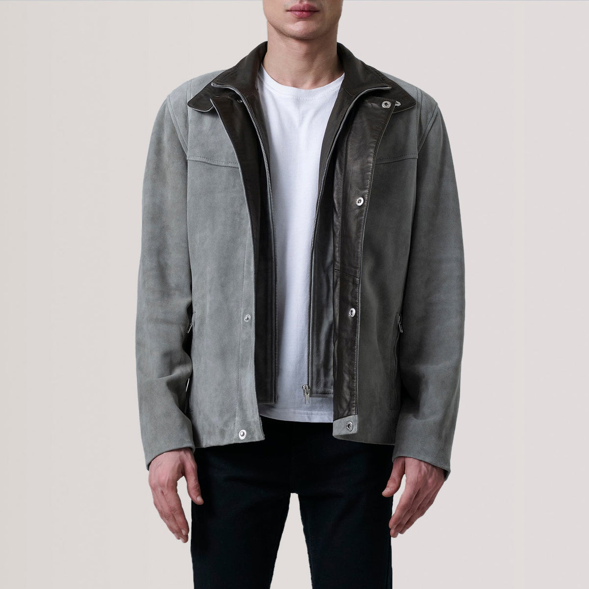 
Henrik Chaqueta de Cuero para Hombre – alternate product view 1