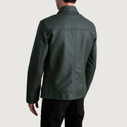 Inferno Leather Brown Jacket – Vista alternativa del producto 6