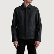 Inferno Leather Brown Jacket – Vista alternativa del producto 3
