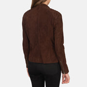 
Kelsee Chaqueta Biker de Cuero para Mujer – alternate product view 5