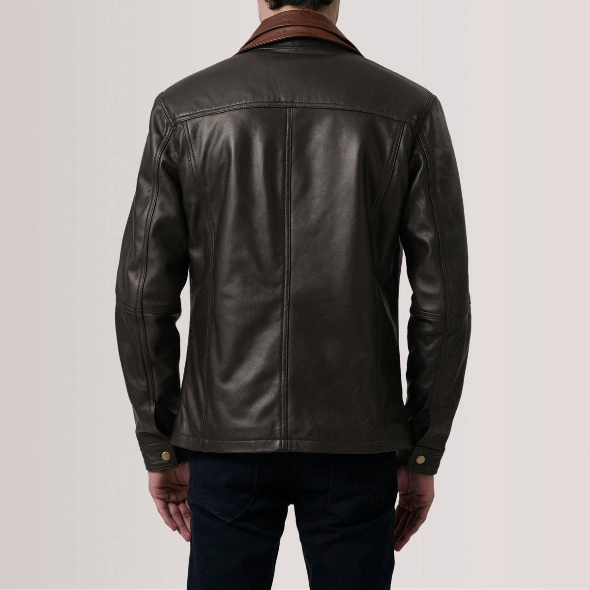 Klen Chaqueta de Cuero para Hombre – Vista alternativa del producto 4