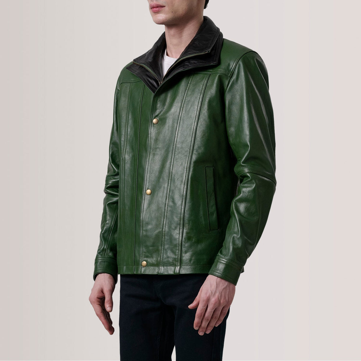 Klen Chaqueta de Cuero para Hombre – Vista alternativa del producto 3