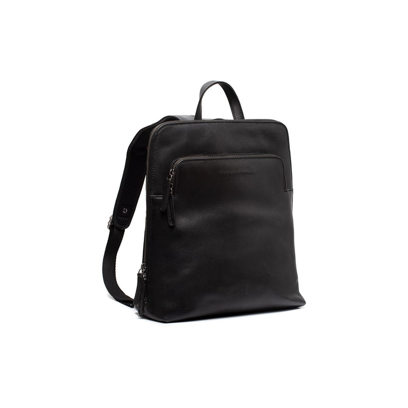 Fornella Full-Grain Leather Backpack in Classic 100% Full-Grain Leather - Full Exterior Front Profile View | Buy Online