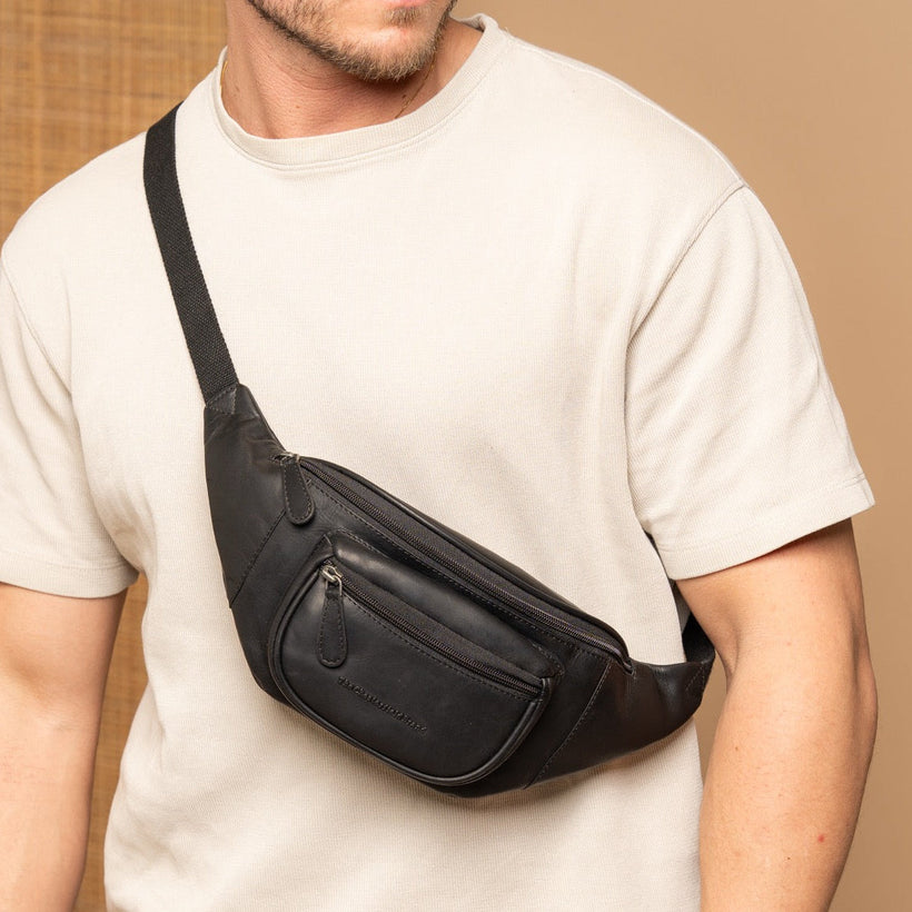 Vernio Full-Grain Cinturón de Cuero Bag para Mujer