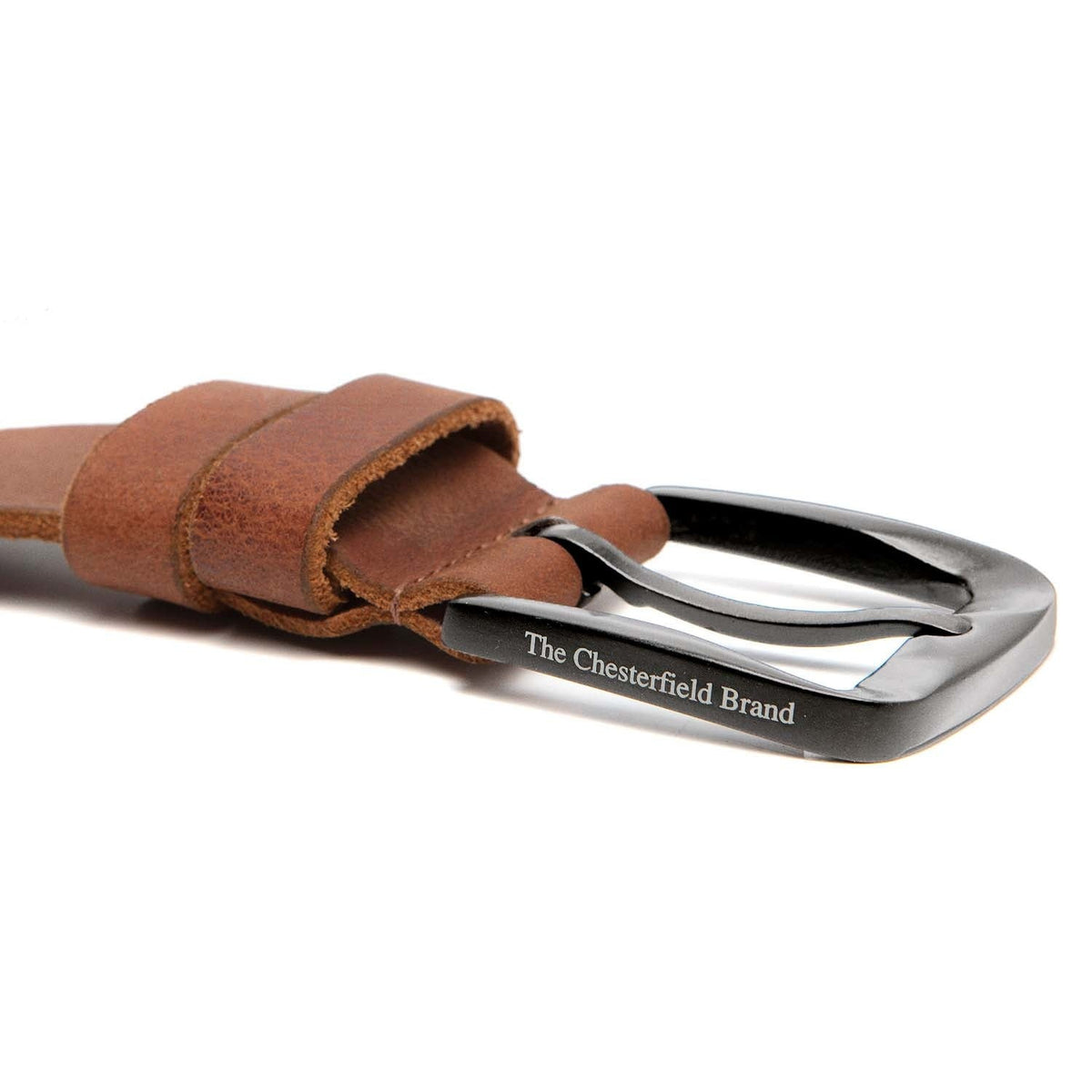 
Copper Cuero Flor Integral Belt para Hombre – alternate product view 3