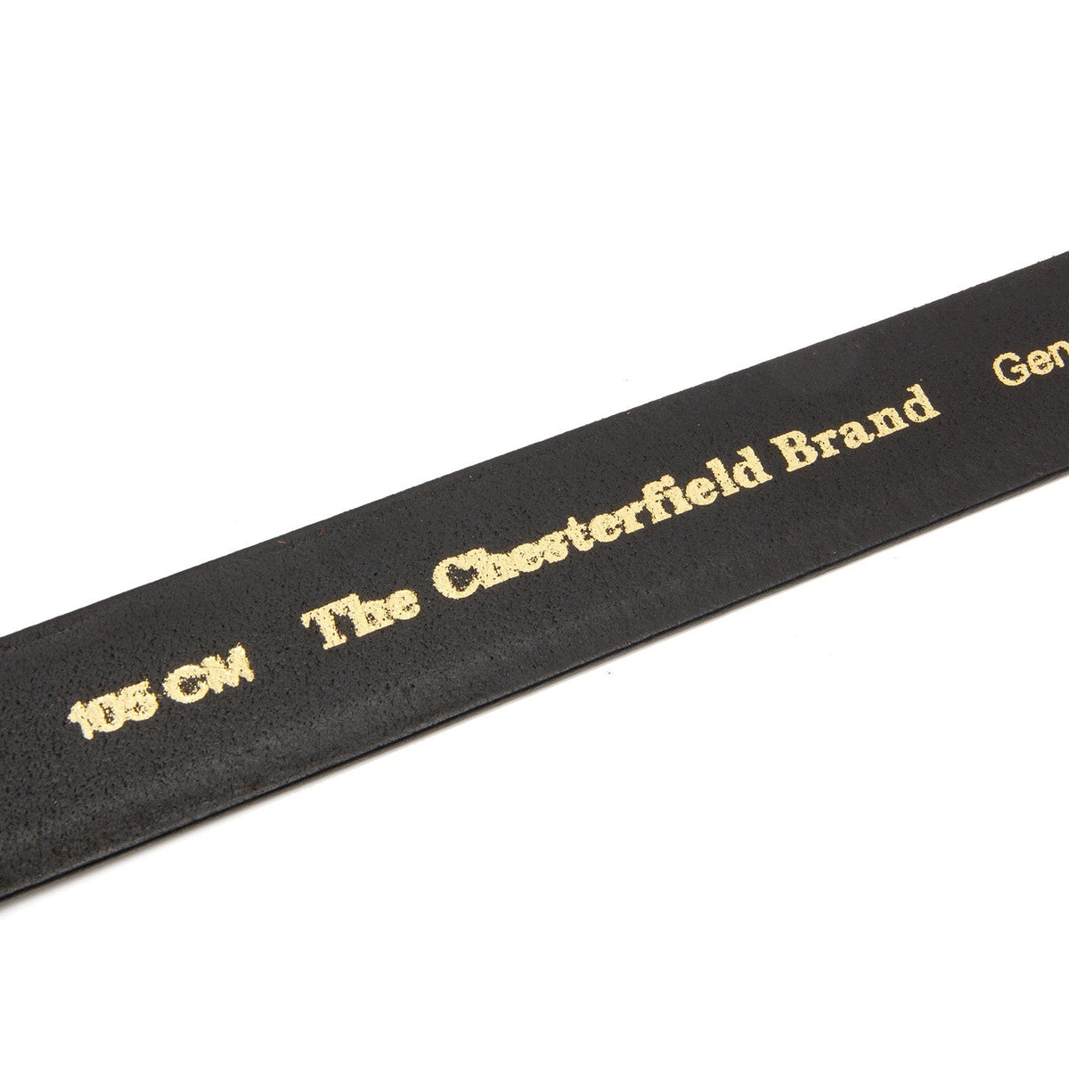 Manovo Full-Grain Cinturón de Cuero para Hombre - Structured Side Profile Showing Gusset Depth &amp; Expansion Capacity