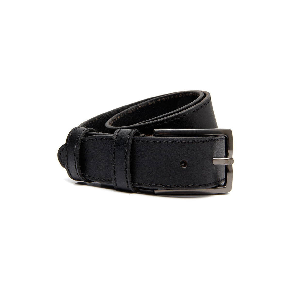 Tostadoaro Full-Grain Cinturón de Cuero para Hombre in Tan 100% Full-Grain Leather - Full Exterior Front Profile View | Comprar online