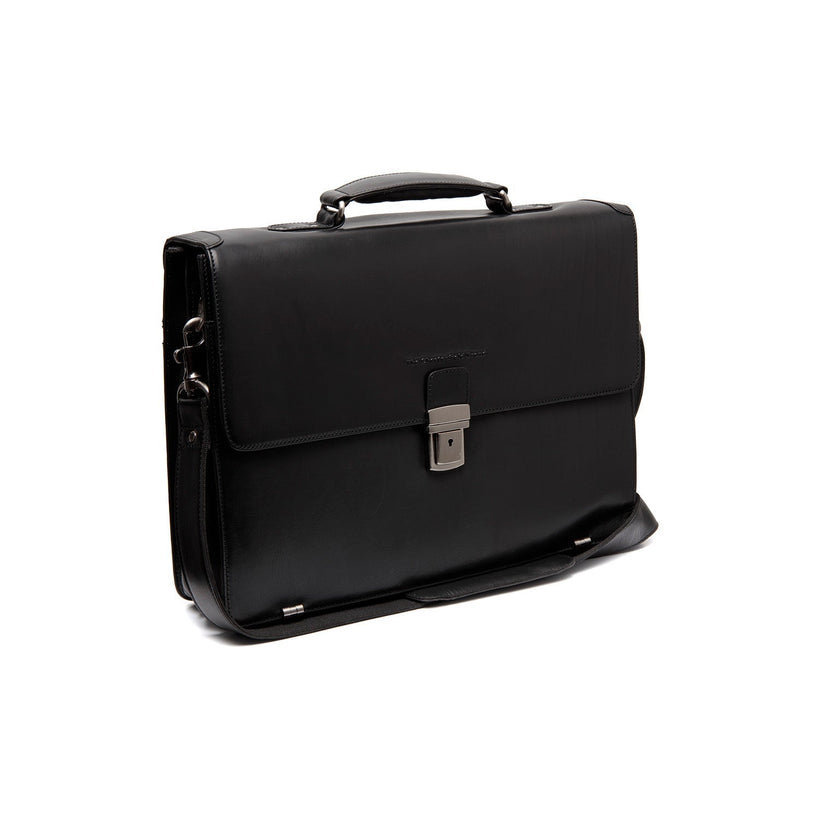 Salvatore Full-Grain Leather Briefcase para Hombre