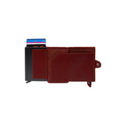 Baldwin Full-Grain Leather Card Holder para Mujer – Vista alternativa del producto 3