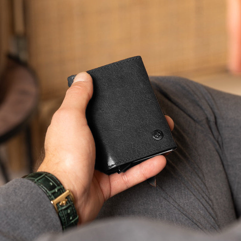 Gabriela Full-Grain Leather Card Holder para Mujer