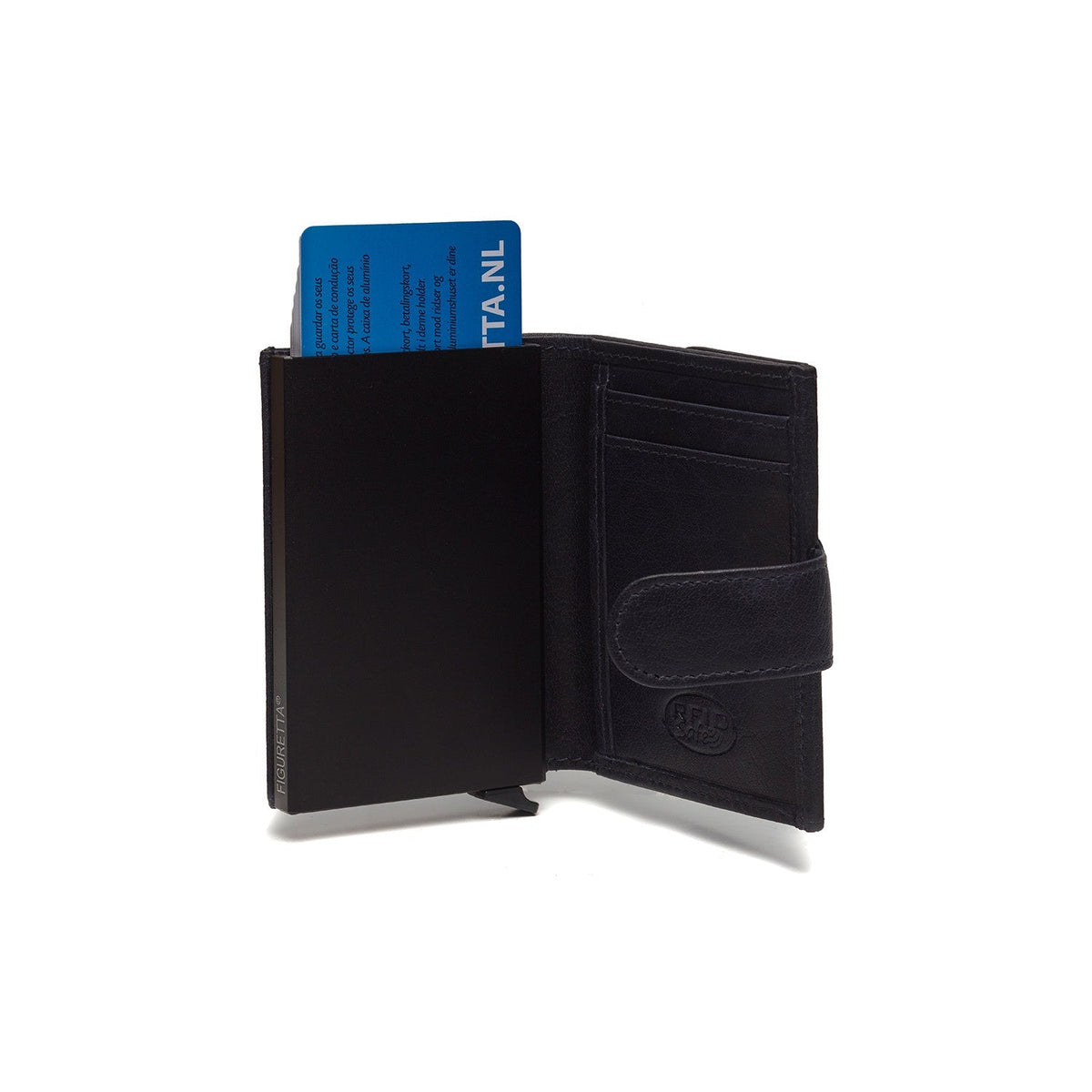Hannover Full-Grain Leather Card Holder para Mujer – Vista alternativa del producto 3