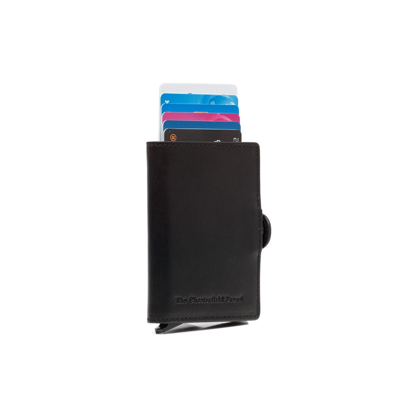 Lagos Full-Grain Leather Card Holder para Mujer