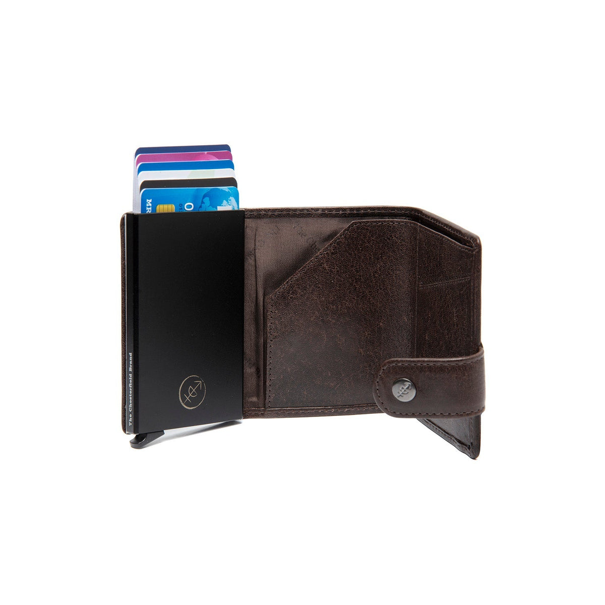 
Larino Cuero Flor Integral Tarjetero – alternate product view 3