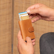 Leipzig Full-Grain Leather Card Holder para Mujer – Vista alternativa del producto 2