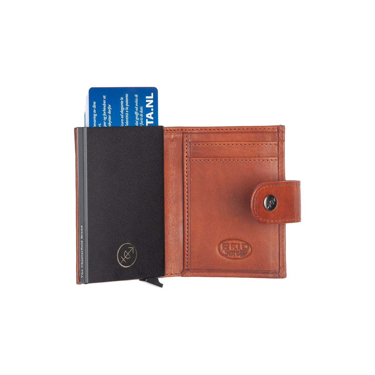 
Lesina Cuero Flor Integral Tarjetero – alternate product view 3