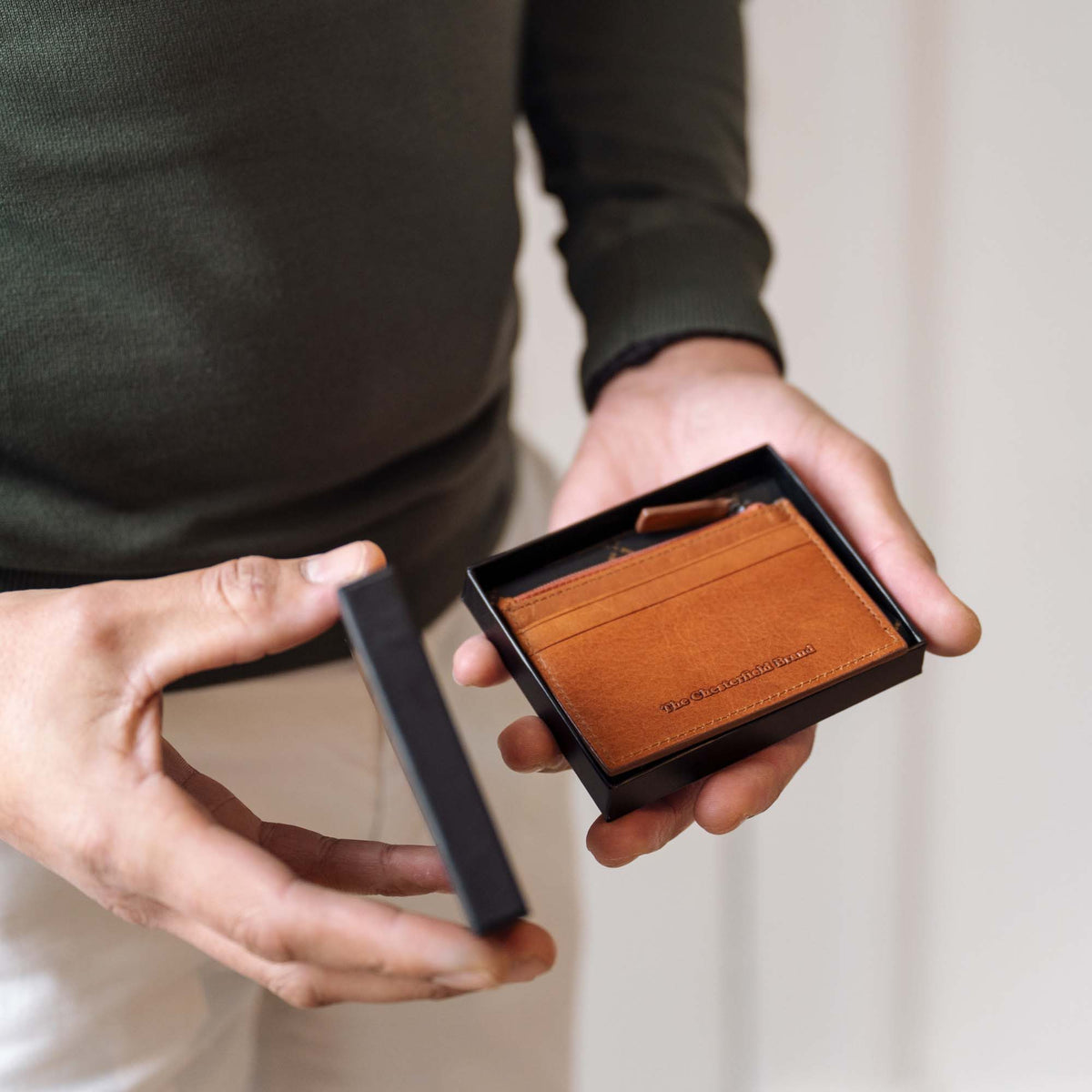 Leather Card Wallet para Mujer – Vista alternativa del producto 2
