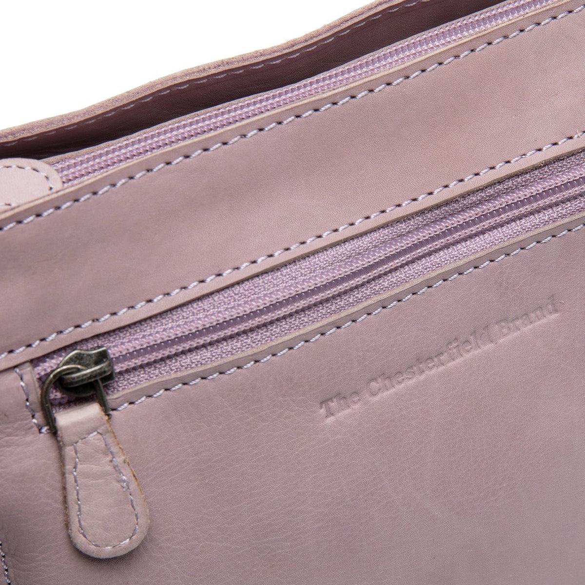 
Aston Bandolera de cuero flor – alternate product view 2