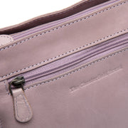 
Aston Bandolera de cuero flor – alternate product view 2