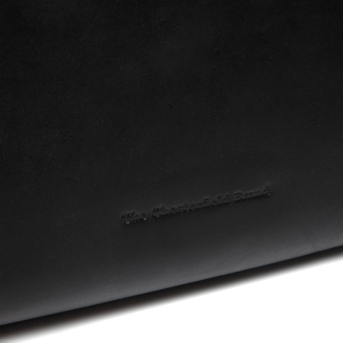 
Classic 100% Full-Grain leather Bag - Perspectiva trasera con correas de cuero reforzadas