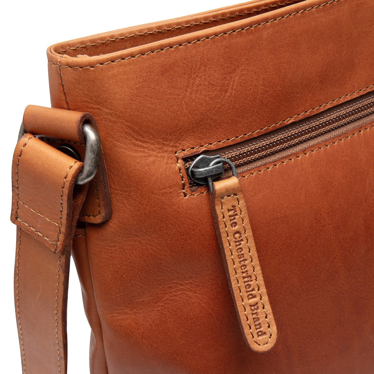 
Lunton Bandolera de cuero flor – alternate product view 3
