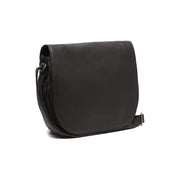 Millie Full-Grain Leather Crossbody Bag para Mujer in Classic 100% Full-Grain Leather - Full Exterior Front Profile View | Comprar online