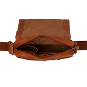 
Remy Bandolera de cuero flor – alternate product view 2