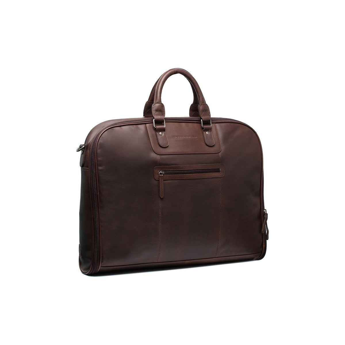Tailored Rib Cuffs &amp; Hem Craftsmanship Construction Detail on Leather Garment Bag Josh para Mujer