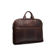 Leather Garment Bag Josh para Mujer in Classic 100% Full-Grain Leather - Vista frontal y silueta a medida | Comprar online