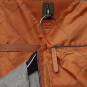 Cognac Leather Garment Bag Josh para Mujer, detail view 4