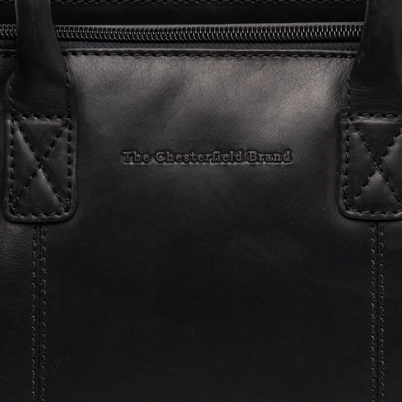 Ezra Full-Grain Leather Handbag para Mujer