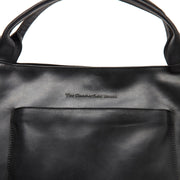 Classic 100% Full-Grain leather Goods - Vista trasera con ajuste entallado en hombros y bajo impecable