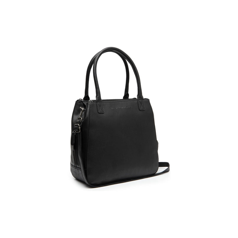 Solvin Full-Grain Leather Handbag para Mujer