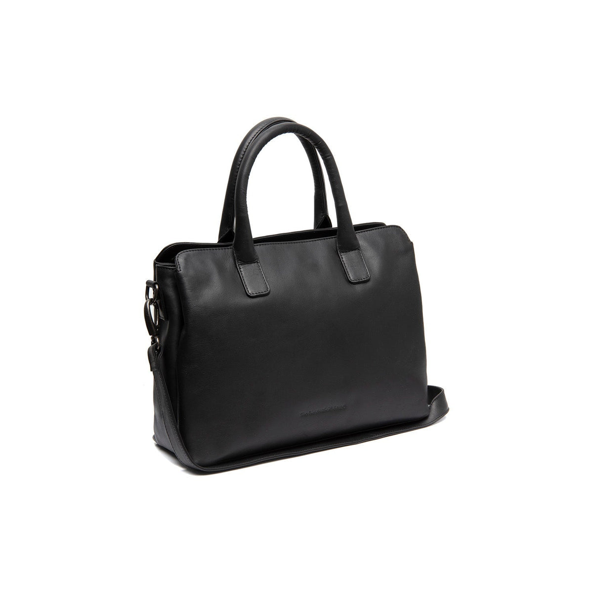 Valmonte Full-Grain Leather Handbag para Mujer in Classic 100% Full-Grain Leather - Vista frontal y silueta a medida | Comprar online