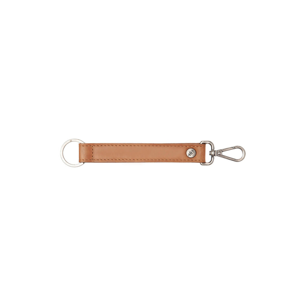 Cognac 100% Full-Grain leather Goods - Vista trasera con ajuste entallado en hombros y bajo impecable