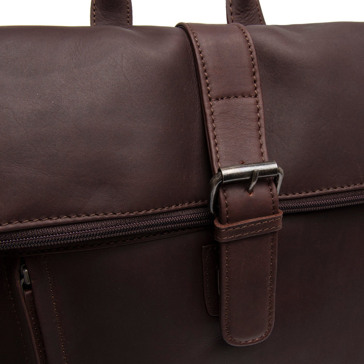 Larsson Full-Grain Leather Laptop Backpack para Mujer – Vista alternativa del producto 2