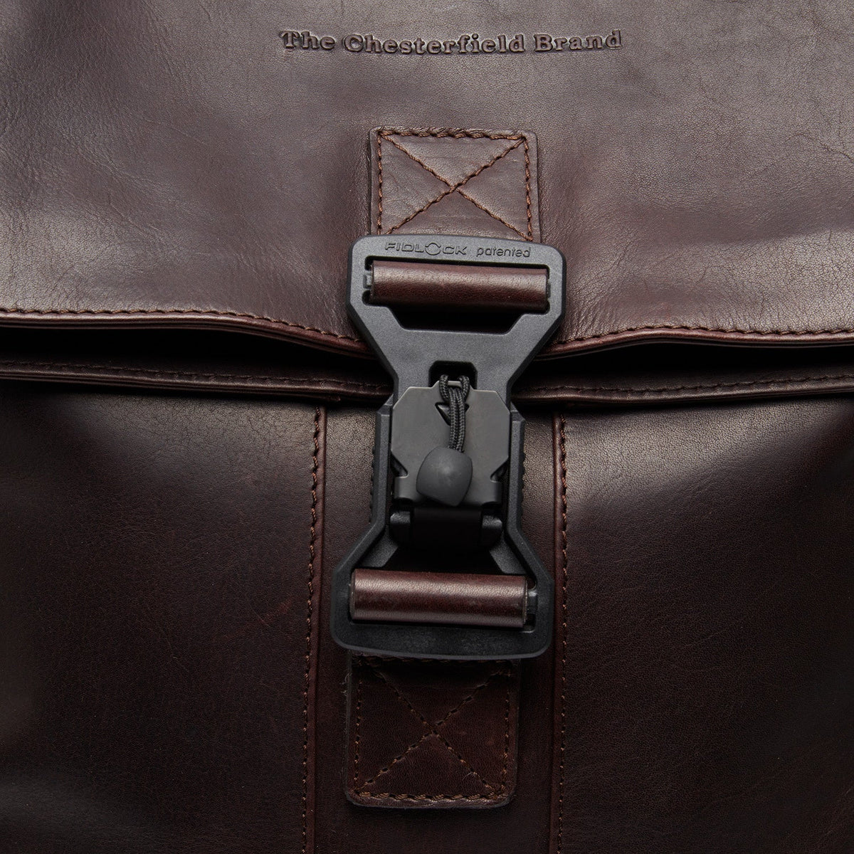 Savona Full-Grain Leather Laptop Backpack para Mujer – Vista alternativa del producto 3