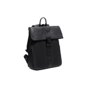Trondheim Full-Grain Leather Laptop Backpack in Classic 100% Full-Grain Leather - Full Exterior Front Profile View | Buy Online