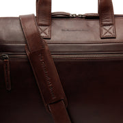 Levanto Full-Grain Leather Laptop Bag para Mujer – Vista alternativa del producto 3