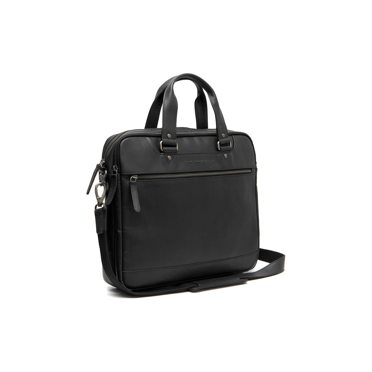 
Montara Maletín para portátil de cuero flor en clásico 100% cuero flor integral - Full Exterior Vista frontal y silueta entallada | Comprar online