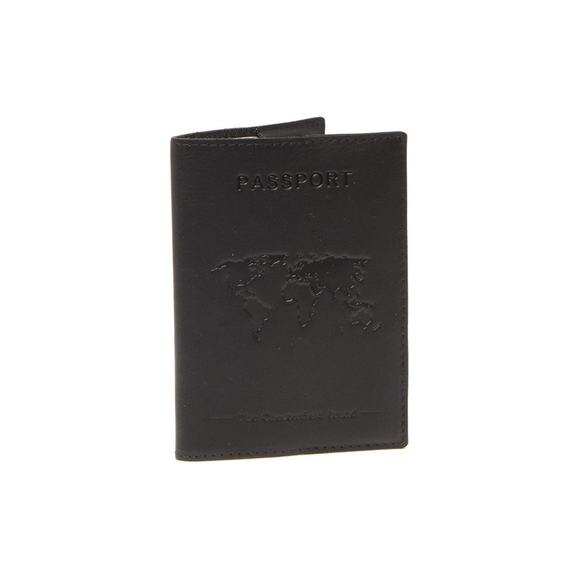 Leather Passport Case para Mujer