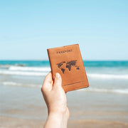 Leather Passport Case para Mujer – Vista alternativa del producto 2