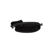 Langley Full-Grain Leather Phone Bag para Mujer - Vista de perfil lateral con corte ergonómico de manga