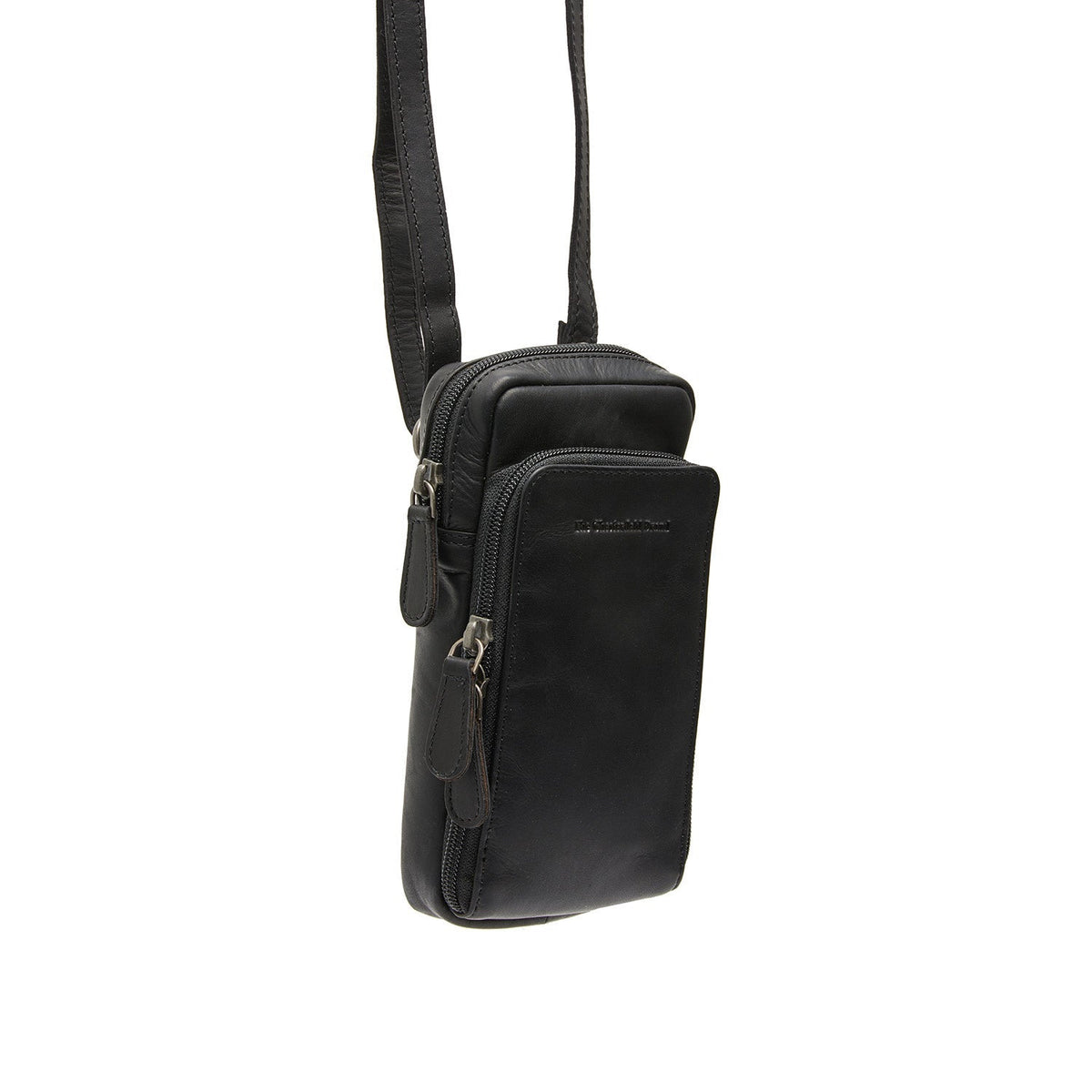 
Valdes Cuero Flor Integral Phone Bag en clásico 100% cuero flor integral - Vista frontal y silueta entallada | Comprar online