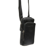 
Valdes Cuero Flor Integral Phone Bag en clásico 100% cuero flor integral - Vista frontal y silueta entallada | Comprar online