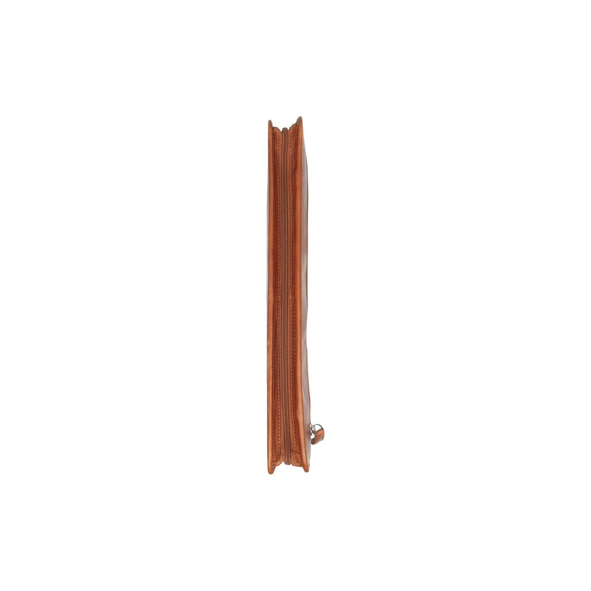 Cognac Leather Portfolio Moreton para Mujer, detail view 1