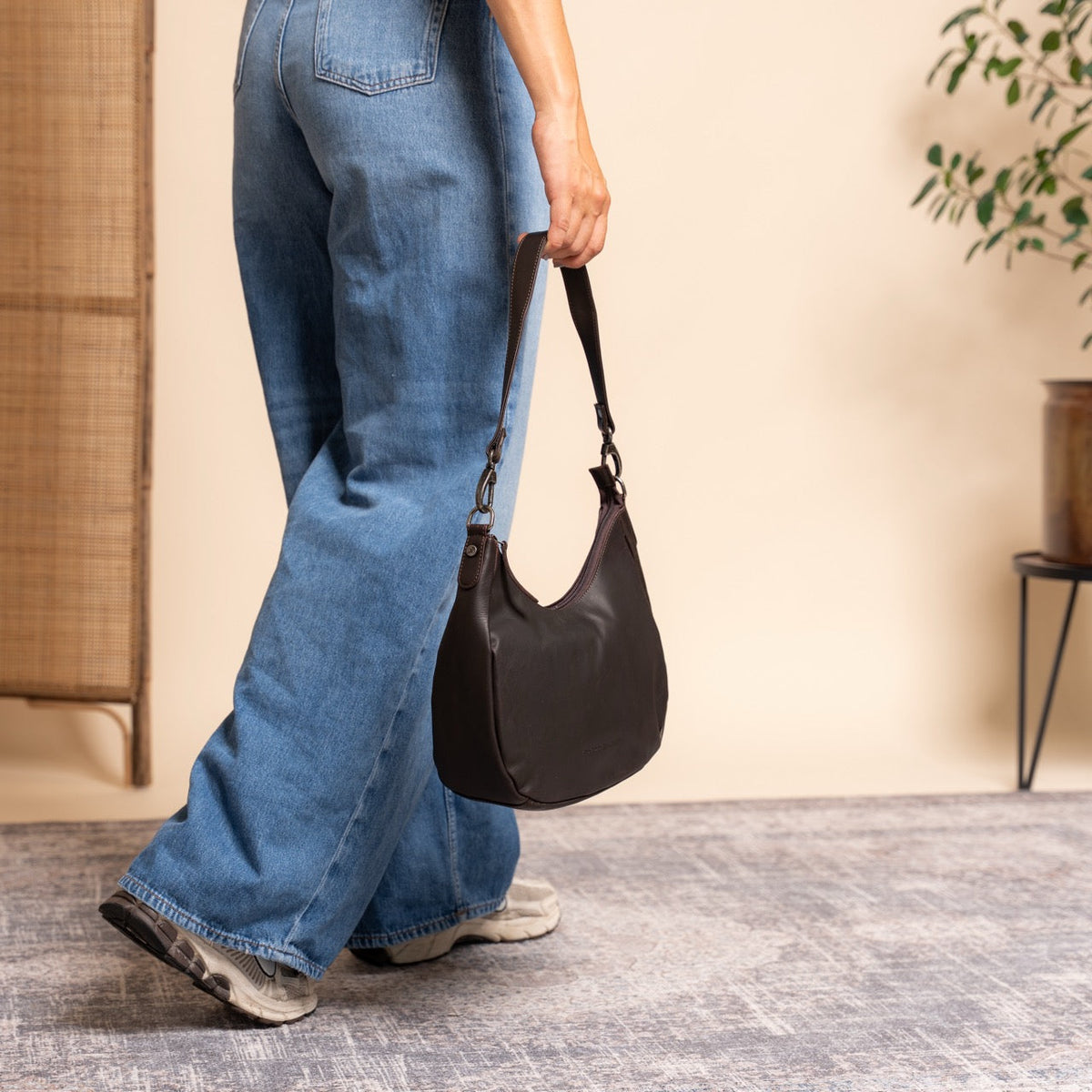 
Alexandria Bolso de hombro de cuero flor – alternate product view 3