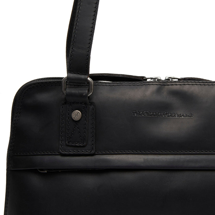 Belgrado Full-Grain Leather Shoulder Bag para Mujer