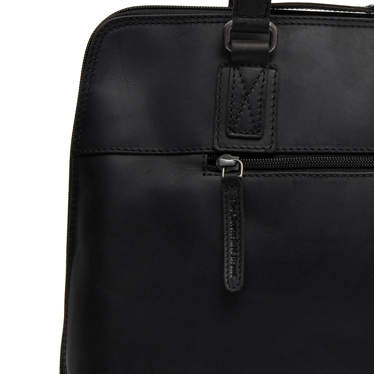 Vista interior Showing Dedicated Padded Laptop Sleeve &amp; Multi-Compartment Organization